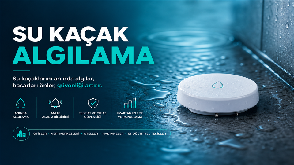 Su kaçak algılama sensörü